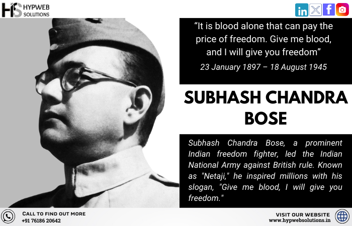 SUBHASH CHANDRA BOSE